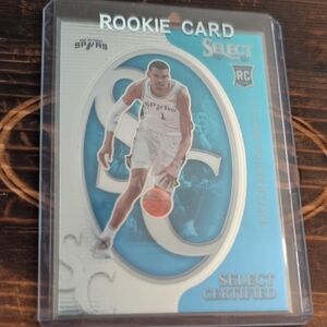 2023-24 Select Certified Victor Wembanyama Rookie Card Spurs
